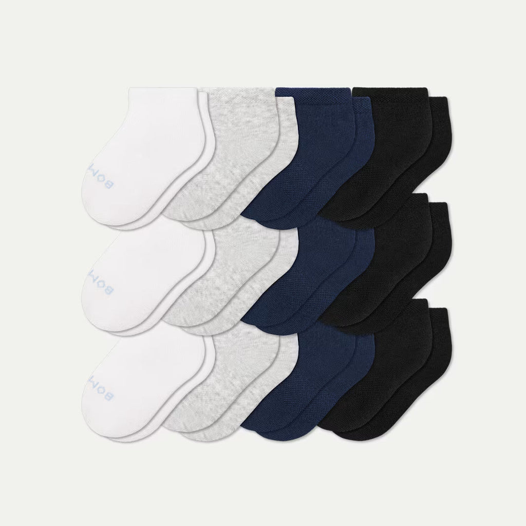 Toddler Lightweight Ankle Sock 12-Pack