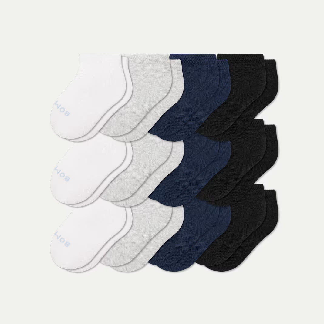 Toddler Lightweight Ankle Sock 12-Pack