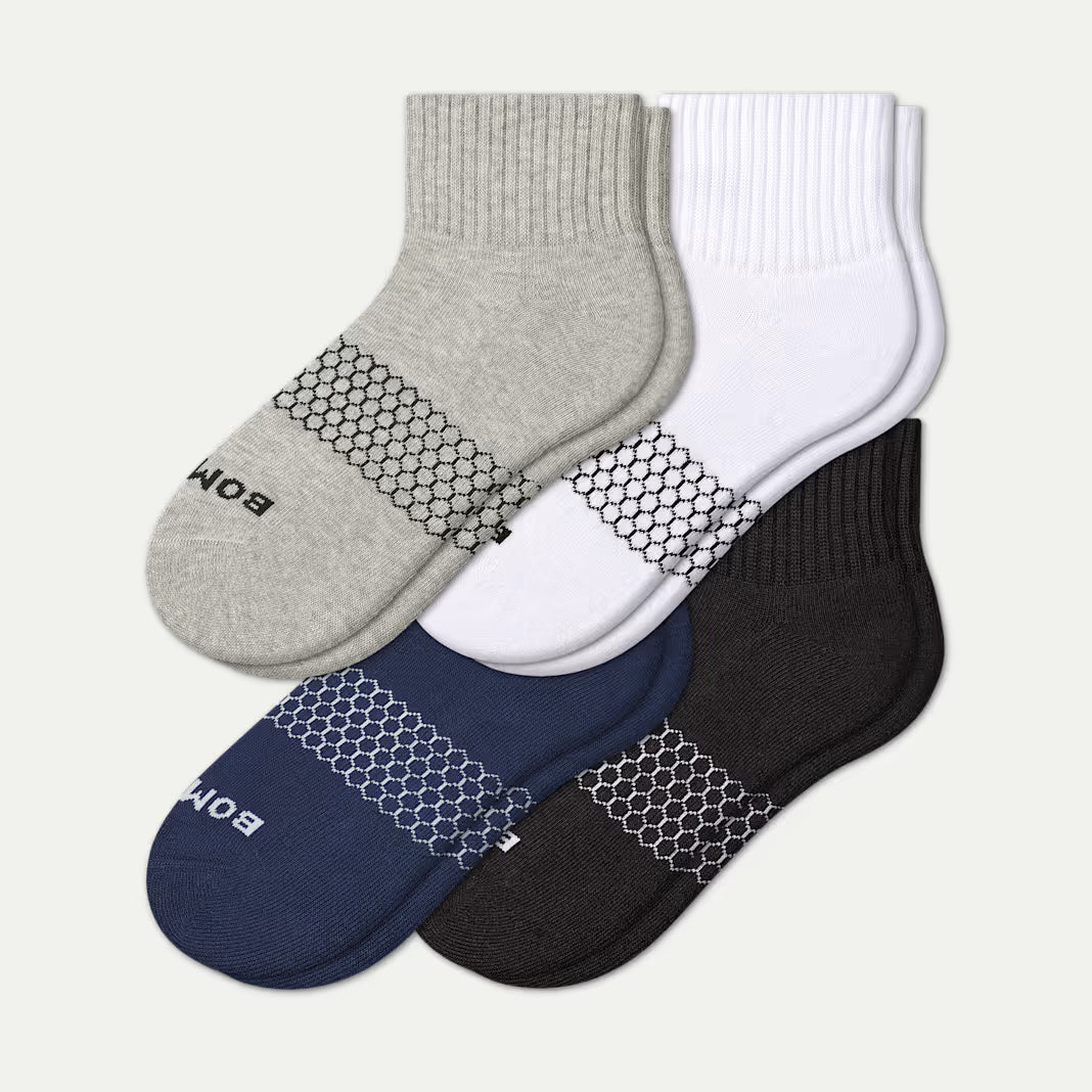 Men's Quarter Sock 4-Pack