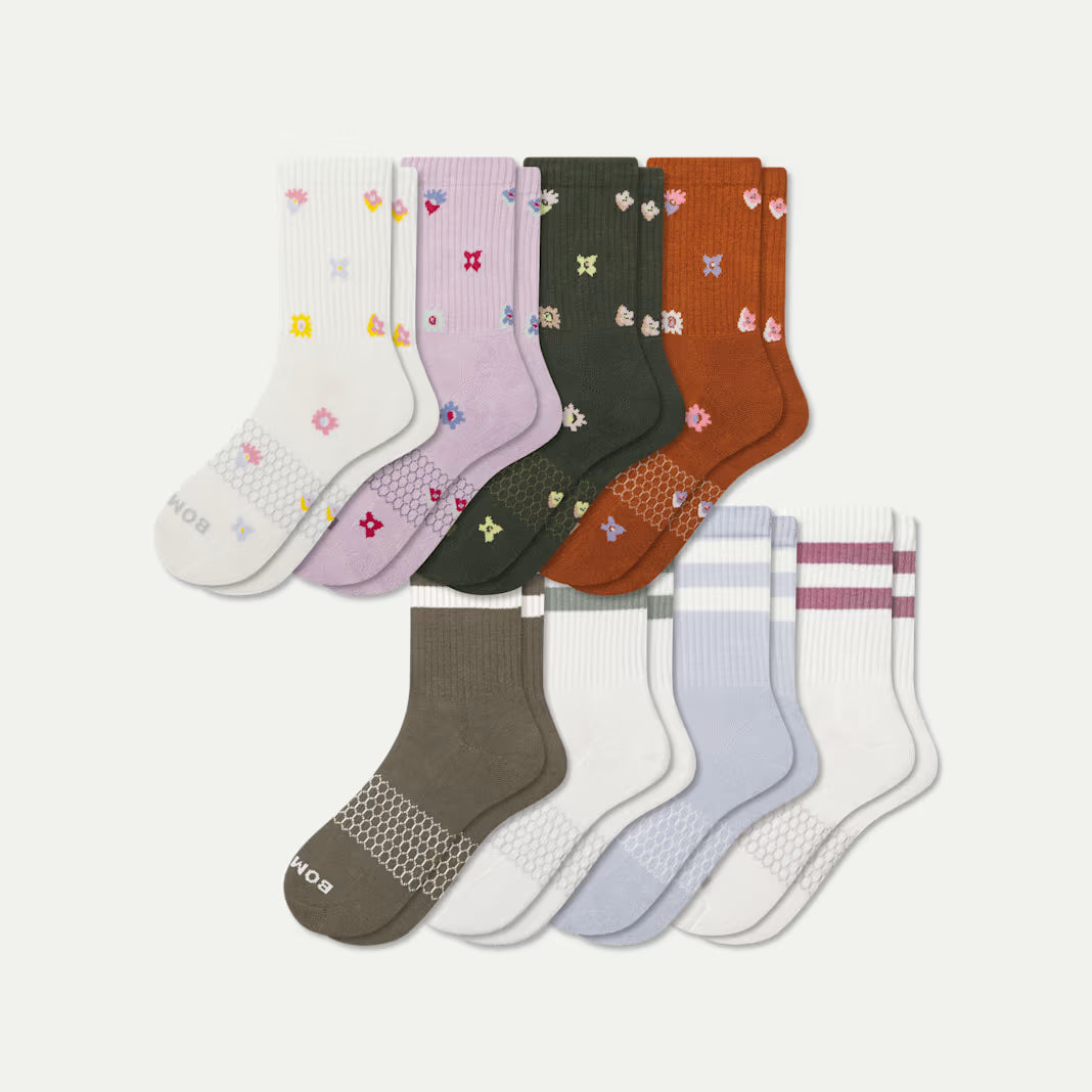 Women's Half Calf Sock 8-Pack