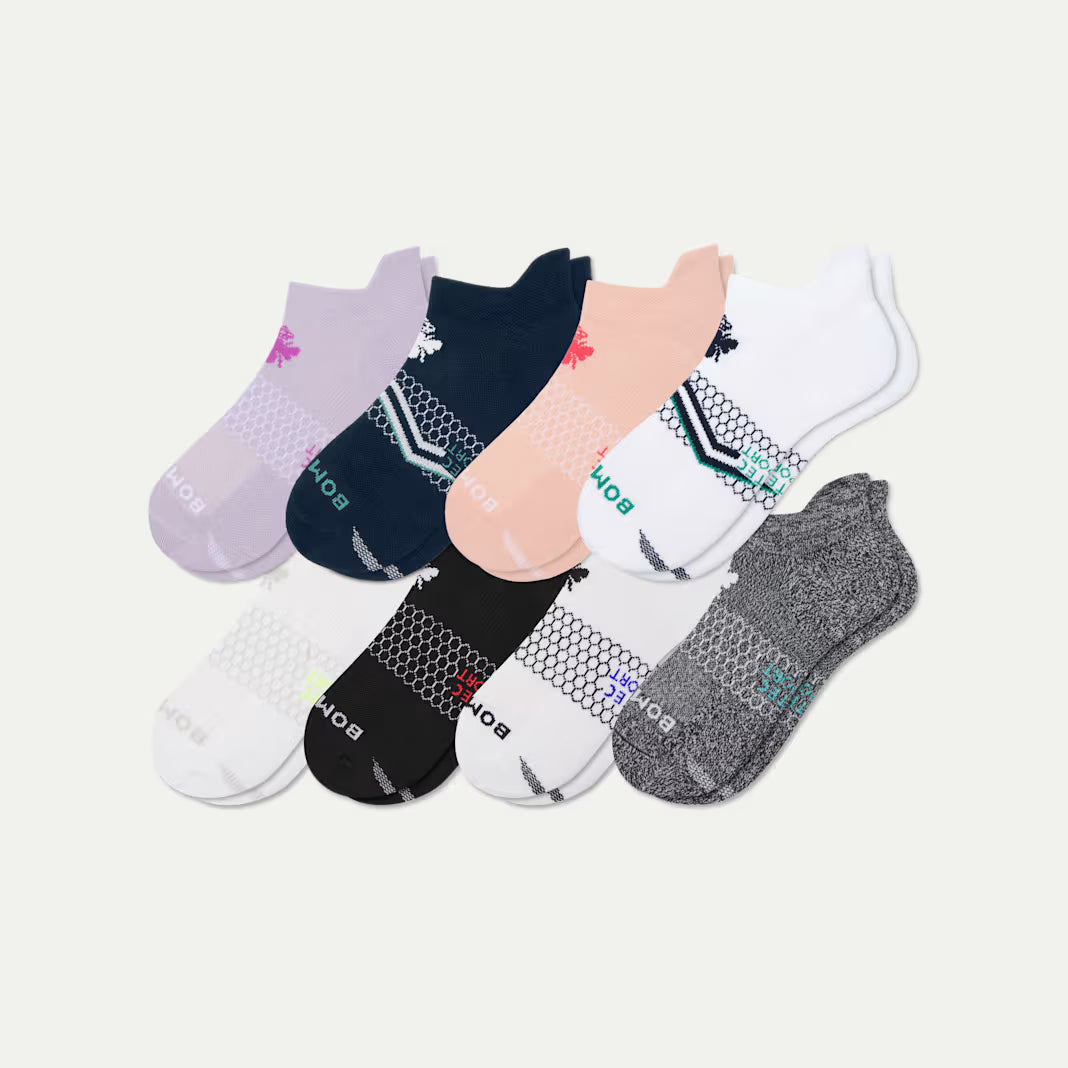 Women's All Sport Ankle Sock 8-Pack