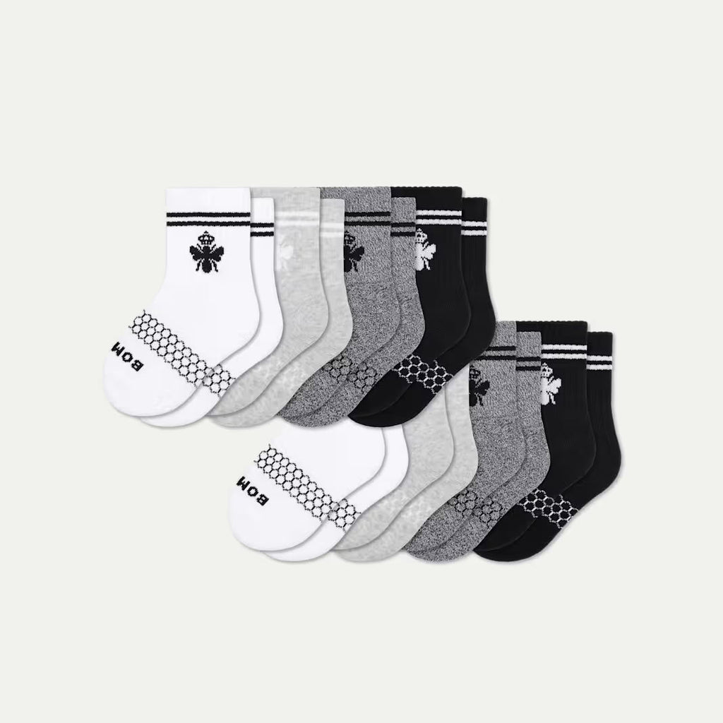 Bombas Junior Originals Calf Sock 8-Pack
