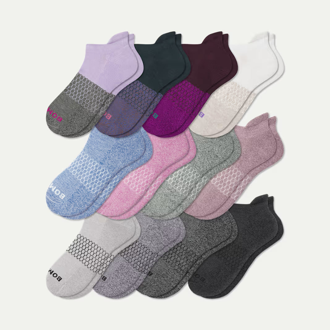 Women's Marl Ankle Sock 12-Pack