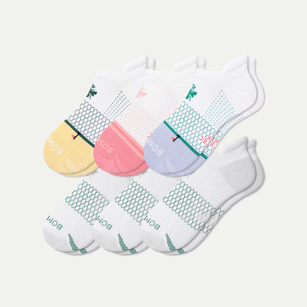 Women's Golf Ankle Sock 6-Pack