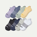 Bombas Youth Ankle Sock 8-Pack(Sage Blue Mix)