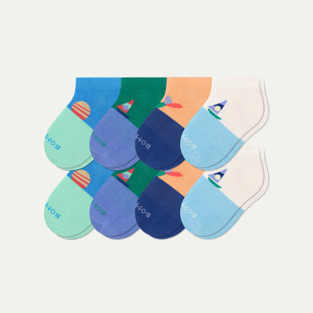 Toddler Lightweight Ankle Sock 8-Pack