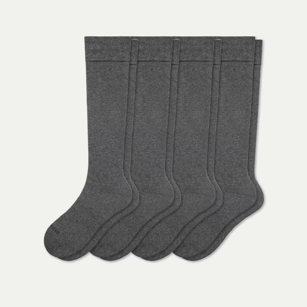 Men's Dress Over the Calf Sock 4-Pack