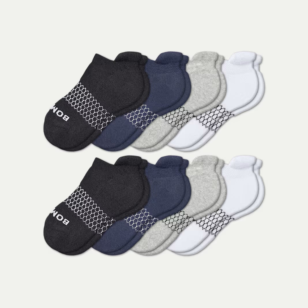 Bombas Youth Ankle Sock 8-Pack