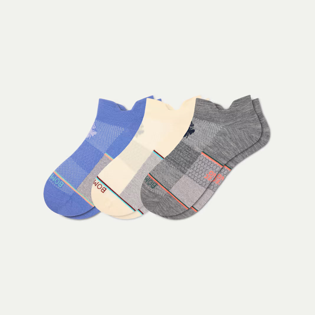 Women's UltraLite Sport Merino Wool Blend Ankle Sock 3-Pack