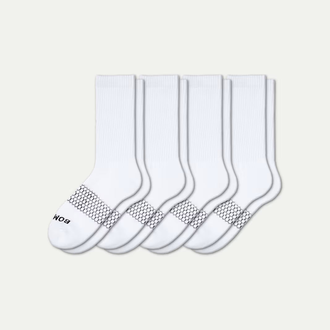 Men's Solids Calf Sock 4-Pack