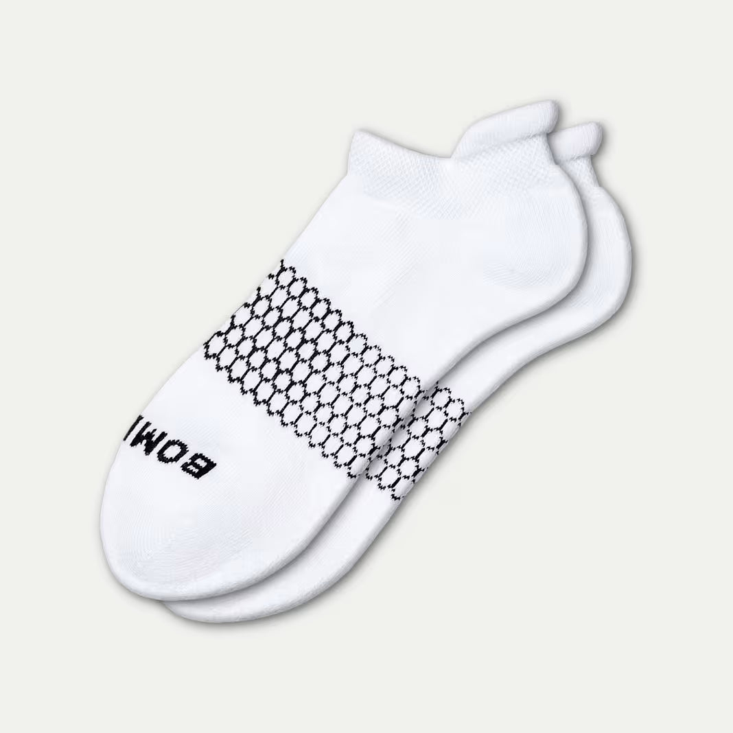 Bombas Women's Solids Ankle Socks(white)