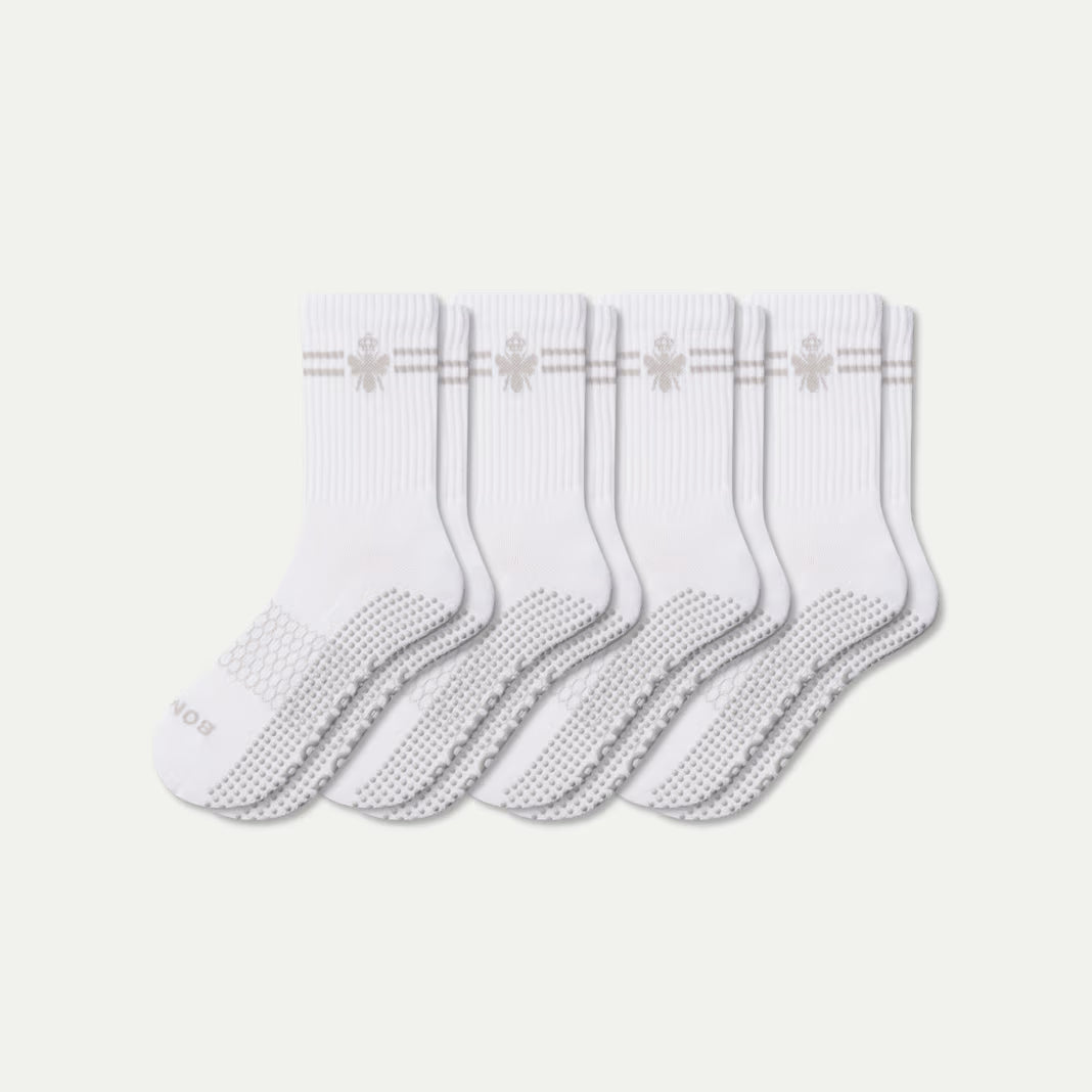 Men's Gripper Half Calf Sock 4-Pack