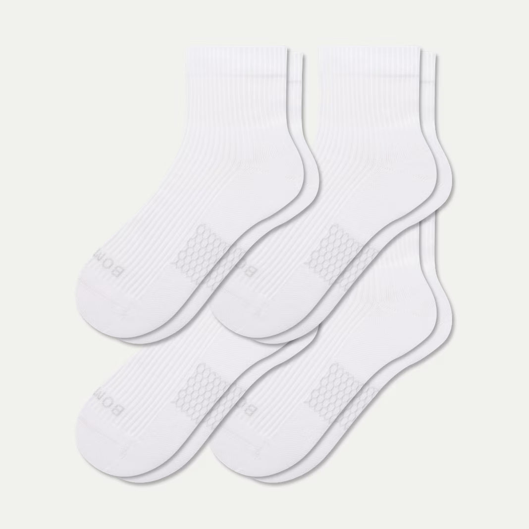 Women's Modern Rib Quarter Sock 4-Pack