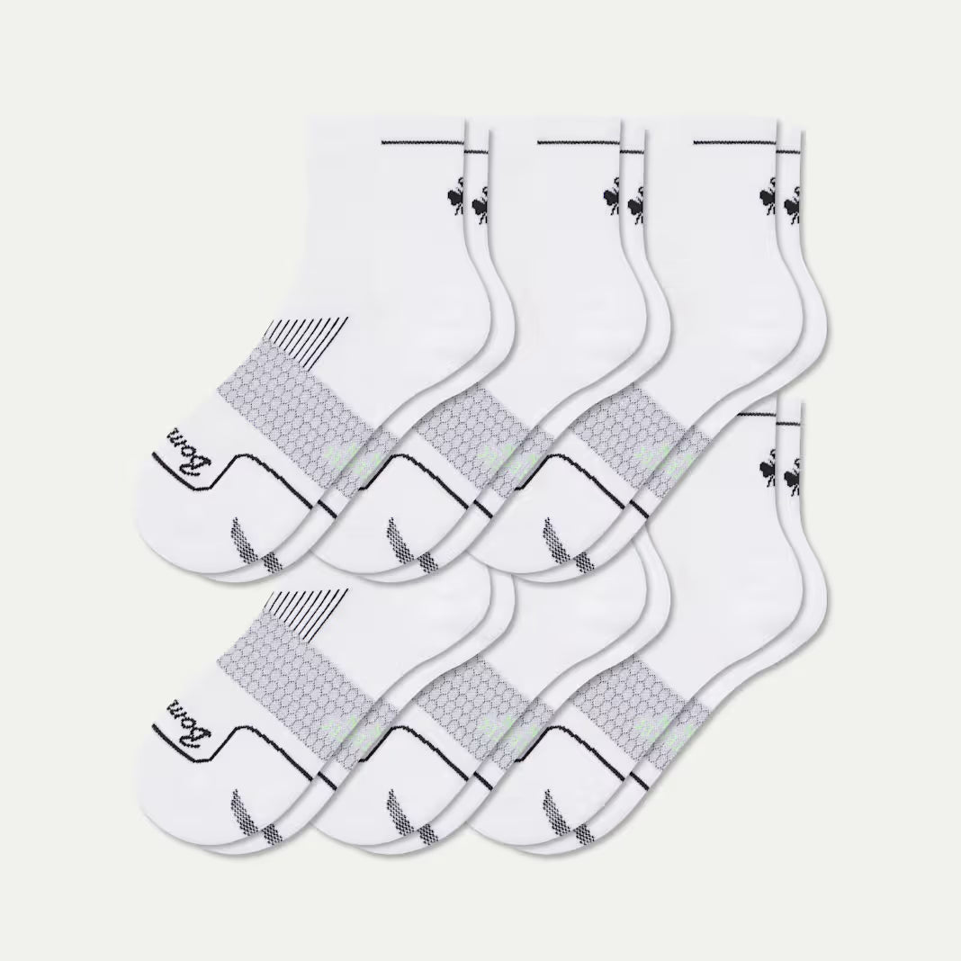 Women's Run Quarter Sock 6-Pack