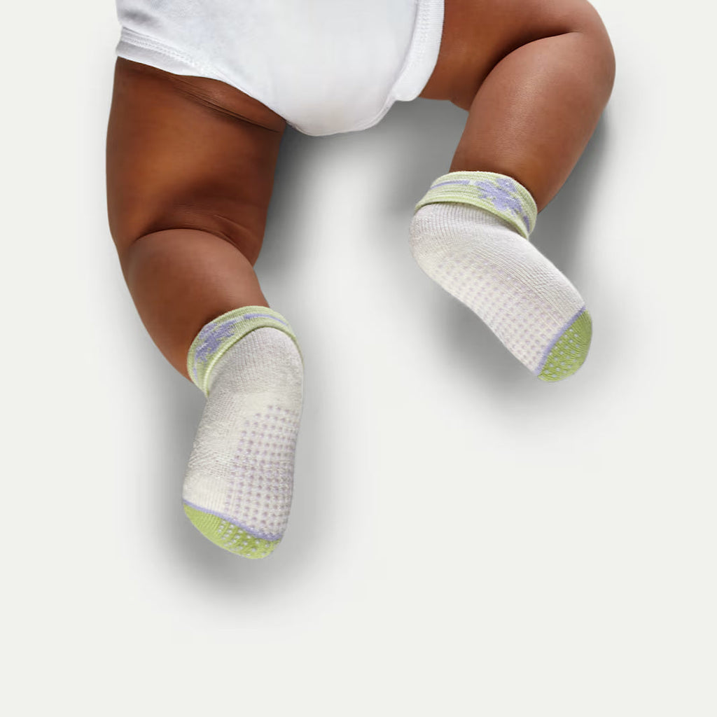 Baby Gripper Sock 8-Pack (6-12 Months)