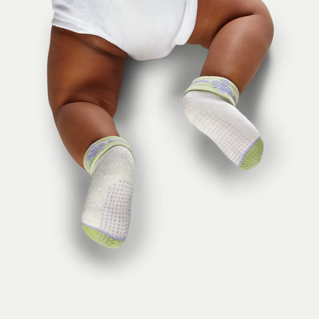 Baby Gripper Sock 8-Pack (6-12 Months)