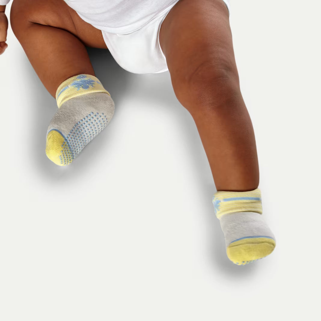 Baby Gripper Sock 8-Pack (6-12 Months)